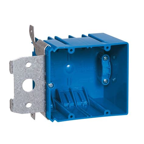 2 gang plastic junction box|2 gang outlet box.